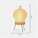 GobekUsa Japanese Rice Paper Floor Lamp by Noguchi Yong for Bedroom and Parlor Lighting