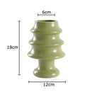 GobekUsa Christmas Tree Ceramic Vase Xmas Decor Table Flowers Room Decor