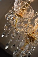 GobekUsa Crystal Floor Lamp: Modern French Style for Living, Bedroom, Dining, Kitchen