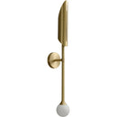 GobekUsa Gold LED Copper Wall Lamp Sconce for Living Dining Bedroom