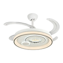 GobekUsa Dimmable Smart Home LED Ceiling Fan Light with Remote Control