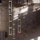 GobekUsa Heavy Glass Modern Chandelier Pendant Lamps for Living Room, Dining Room, and Store