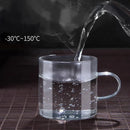 GobekUsa Glass Tea Cup Set | Thicken Heat Resistant Kung Fu Puer Tea Cups