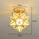 GobekUsa Glass Crystal LED Ceiling Chandelier for Home Decor