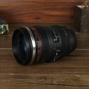 GobekUsa Camera Lens Cup: Electric Self Stirring Coffee Mug, 300ml