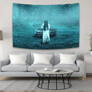 GobekUsa Bohemian Sadakos Wall Tapestry: Scary Halloween Room Decor Fabric Tapestry