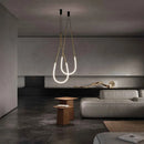 GobekUsa LED Chandelier: Modern Minimalist Design for Luxury Home Decor