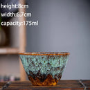GobekUsa Ceramic Kung Fu Tea Cup Set - Handcrafted Porcelain Drinkware