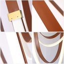 GobekUsa Designer Leather Chandelier Belt Pendant Light for Modern Spaces