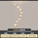 GobekUsa Cube Chandelier Pendant Lights for Restaurant Loft Stairwell Bedroom Art Décor