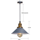 GobekUsa Industrial Retro LED Hanging Chandelier Pendant Light for Home Dining, Bar, and Restaurant Décor