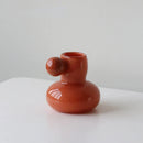 GobekUsa Cute Glass Ball Candle Holder Home Decor Aromatherapy Candelabrum