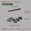GobekUsa Geometric Dining Room Pendant Lights: Modern Design for Bar & Office Tables