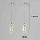 GobekUsa LED Pendant Chandelier for Dining Room Restaurant Bar Art Decor Lamps