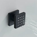GobekUsa Brass Square Body Spray Shower Jets for Luxury Spa Massage Experience
