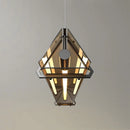 GobekUsa Amber LED Pendant Lamp Modern Glass Dining Table Kitchen Fixture