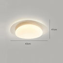 GobekUsa Cream Style Cobblestone Ceiling Light for Master Bedroom