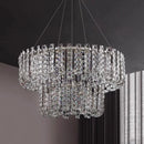 GobekUsa Crystal Pendant Ceiling Lamp LED Luxury Hanging Light