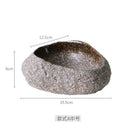 GobekUsa Ceramic Dessert Sashimi Ice Cream Snack Sushi Plate Dinner Serving Fruit Tray