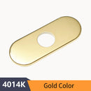 GobekUsa 6 inch Deck Plate for Bathroom Faucet, Sink Mounting Escutcheon 4014