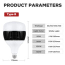GobekUsa 100W E27 Super Bright LED Bulb for Home Kitchen Garage Lighting