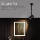 GobekUsa Adjustable LED Wall Lamp for Modern Industrial Living Room, Bedroom & Gallery