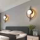 GobekUsa Glass Ball LED Wall Lamp Modern Light Luxury Home Decor Fixture