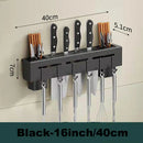 GobekUsa Kitchen Storage Shelf Knife Chopstick Holder Multi-functional Organizer