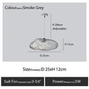 GobekUsa Glass Cloud Chandelier LED Pendant Lamp for Villa Staircase & Hotel