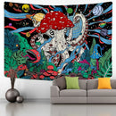 GobekUsa Abstract Mushroom Tapestry Wall Hanging for Psychedelic Room Decor