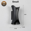 GobekUsa LED Waterproof Wall Lamp 10W Modern Luxury Indoor Outdoor Sconce Light