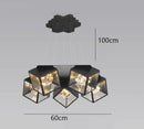 GobekUsa LED Pendant Chandeliers for Modern Home Decor and Indoor Lighting