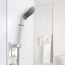 GobekUsa Elegant White ABS Handheld Shower Head for Bath Showering System
