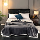 GobekUsa Double-Layer Velvet Sofa Blanket: Luxuriously Warm & Skin-Friendly