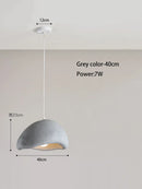 GobekUsa Cream Cloud Chandelier: Modern LED Pendant Lamp for Home, Restaurant, Bar