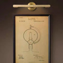 GobekUsa Brass Copper Mirror Front Wall Lamp for Bedroom Bathroom Hotel Foyer E14 Bulb