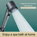 GobekUsa 3-Mode High Pressure Handheld Shower Head with Stop Button - Bathroom Spray Nozzle