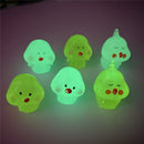 GobekUsa Chick Doll Figurines Miniature Fairy House Decor Hen Luminous Animals Statue