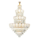 GobekUsa Crystal Duplex Villa Chandelier: Elegant Loft Apartment Light Luxury for Fashionable Living Rooms.