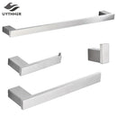 GobekUsa 6-Piece Brushed Nickel Bathroom Accessories Set