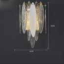 GobekUsa Art Deco Glass Iron LED Chandelier for Dinning Room