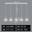GobekUsa Crystal Dining Pendant Lamp - Modern Nordic Minimalist Design