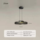 Nordic Glass Pendant Light in Green or Gray