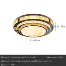 GobekUsa Gold Crystal Ceiling Lights LED Minimalist Luxury Lighting - Stainless Steel Crystal Luminaires