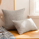 GobekUsa Linen Cotton Throw Pillowcase 100% Polyester Cushion Cover for Home Decor