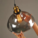 GobekUsa Glass Ball Pendant Lights for Modern Dining Room, Kitchen, and Living Room