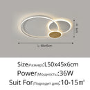 GobekUsa LED Chandeliers Modern Indoor Lighting Dimmable Luster Fixture for Home Decor