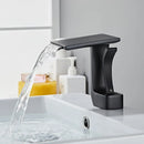 GobekUsa Gold & Black Brass Bathroom Basin Faucet Cold Hot Water Mixer Sink Tap