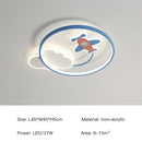 GobekUsa Kids Room LED Ceiling Chandelier Modern Nursery Study Hanging Lamp
