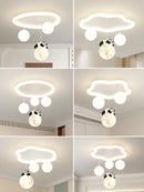 GobekUsa Cloud Bubble Ball Ceiling Light for Kids' Room Bedroom Nursery